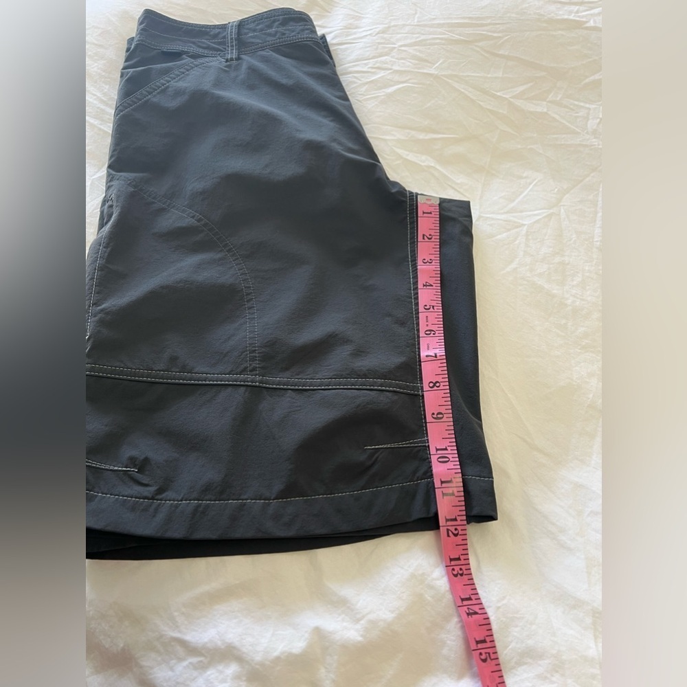 KUHL | Men's SZ 36 | Gray Cargo Hiking Lightweight Utility Activewear Shorts - Picture 7 of 8